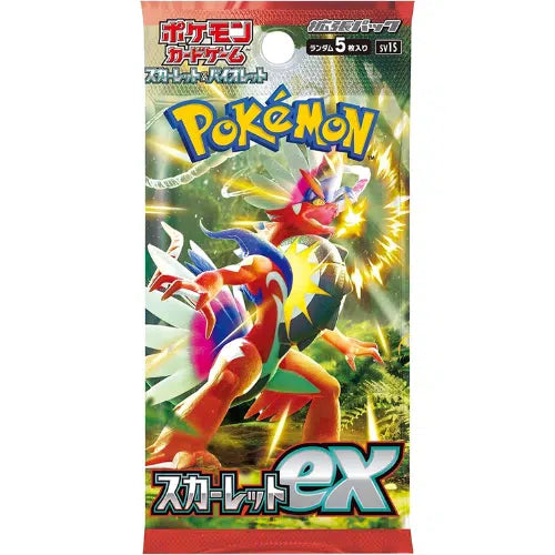 Pokémon Scarlet ex Booster Pack [JP]